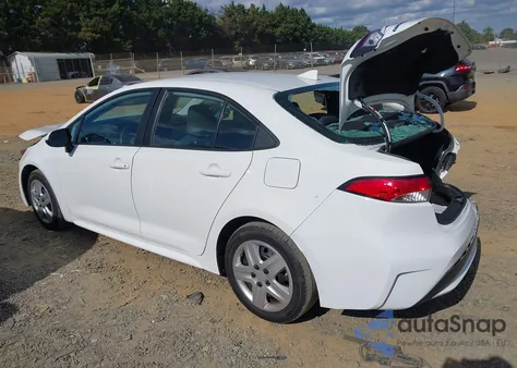 2021 Toyota Corolla Le из США, поврежденный, VIN 5YFEPMAE2MP246062